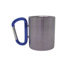 Load image into Gallery viewer, Get Rustic with Our Japanese Stainless Steel Carabiner Mug