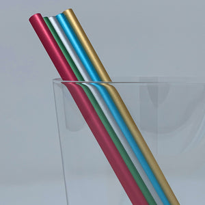 Go Green with our Reusable Japanese Aluminium Straws